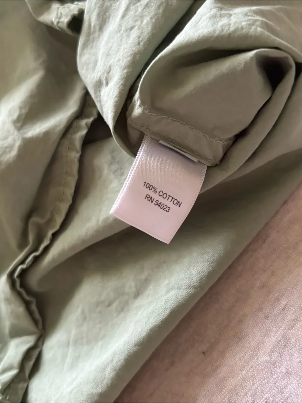 Banana Republic Sage Green Utility Button-Up Shirt Cotton Men’s Large